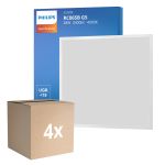 Mehrfachpackung 4x Philips LED Panel Ledinaire RC065B 28W 3400lm - 840  | 60x60cm - UGR <19