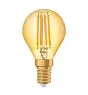 Osram Vintage 1906 LED E14 Kugel Fadenlampe Gold 4W 420lm - 825  | Ersatz für 35W