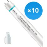 Lot 10x Philips Tube LED T8 MASTER Value (EM/Direct 230V) Ultra Output 23W 3700lm - 865 Lumière Du Jour | 150cm - Équivalent 58W