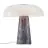 DFTP by Nordlux Glossy Lampe De Table Marbre et Verre Gris | 320mm - Convient pour E27