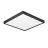 Eglo Plafonnier Éclairage de salle de bains Fueva 6 Plastique Noir 10.5W 1700lm - 827-840-865 CCT