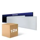 Lot 10x Dalle LED Eco V4.0 28W 3360lm CCT  |  300X1200 UGR