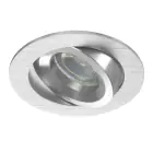 Recessed Spot Drome MR16 Tiltable Aluminium | Cutout 69mm - GU10 Socket