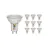 Lot 10x Spot LED GU10 PAR16 5.5W 560lm 36D - 830 Blanc Chaud | Équivalent 80W